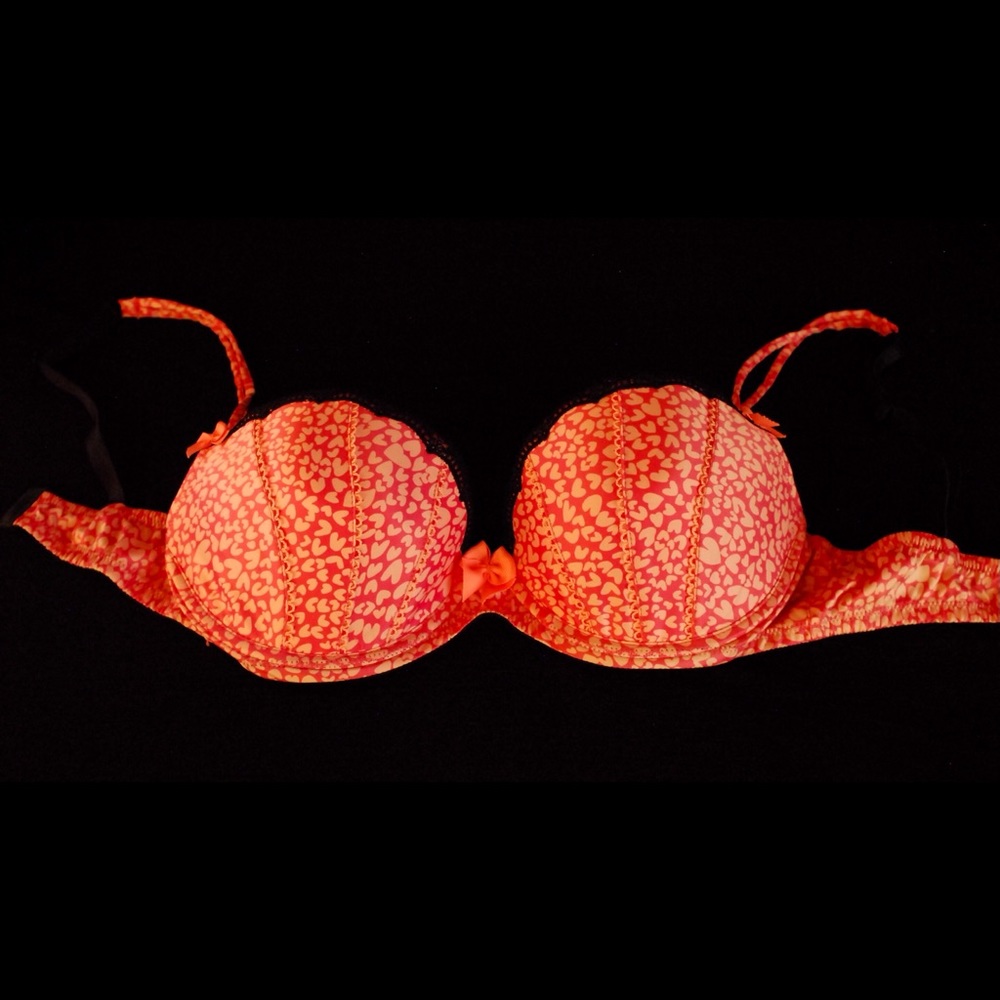 34D Sexy Little Things Pink Hearts Bra